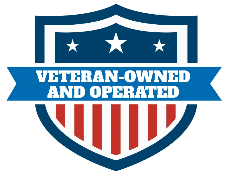 Veteran-Owned and Operated Badge